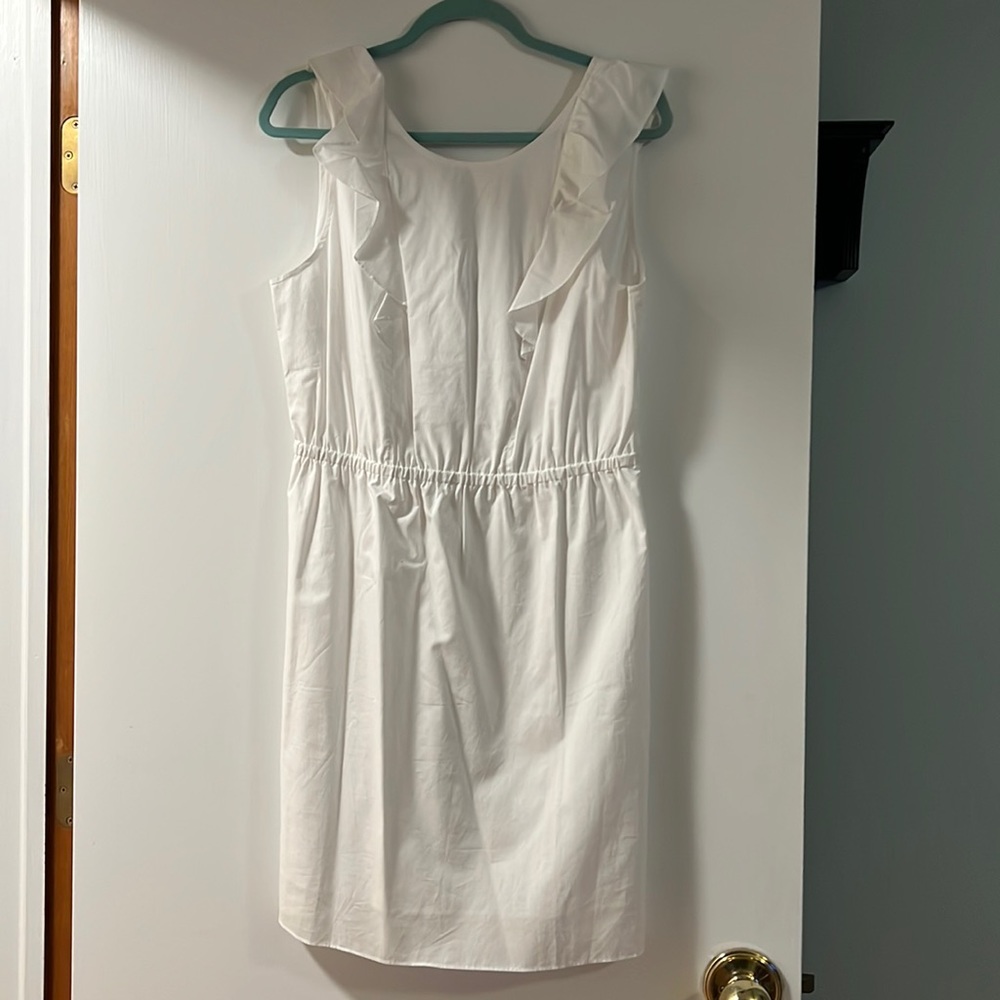 NWT J Crew White Dress - Size 10